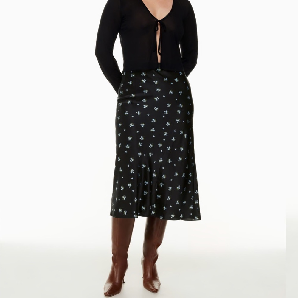Wilfred Ambiance MIDI Silk skirt